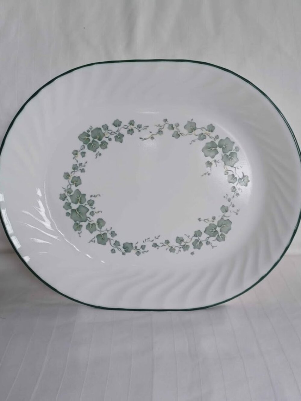 Corelle Callaway Pattern Oval Serving Platter